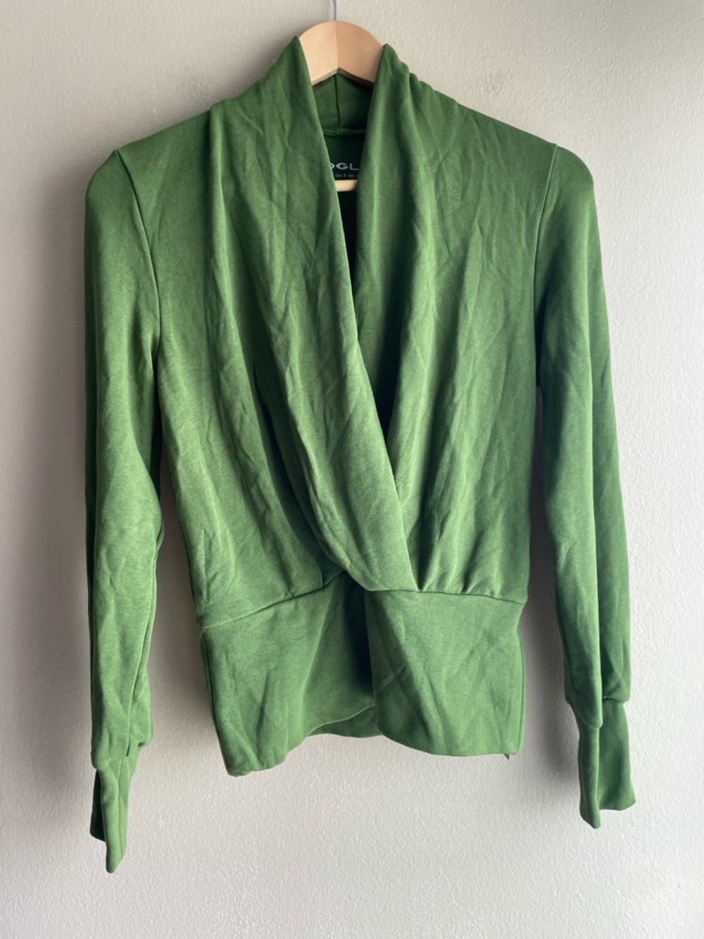 New OGL Women Green Top Size Small